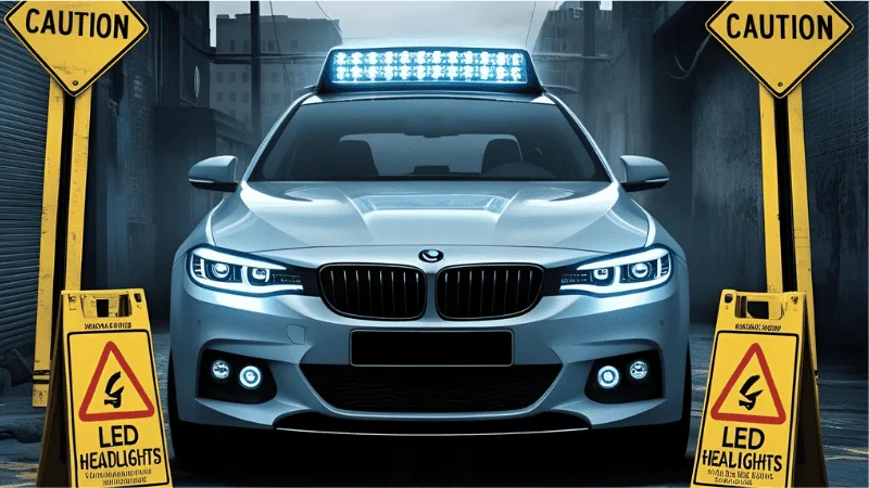 Banned LED Headlights & Restricted Regions