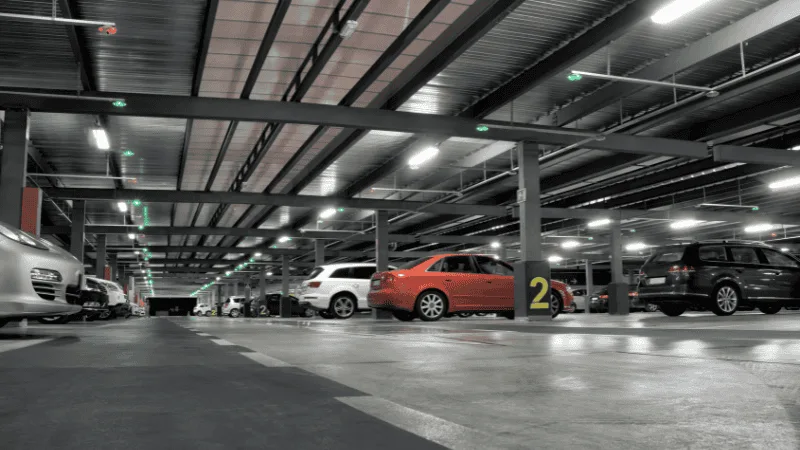 Park in the Shade or Garages