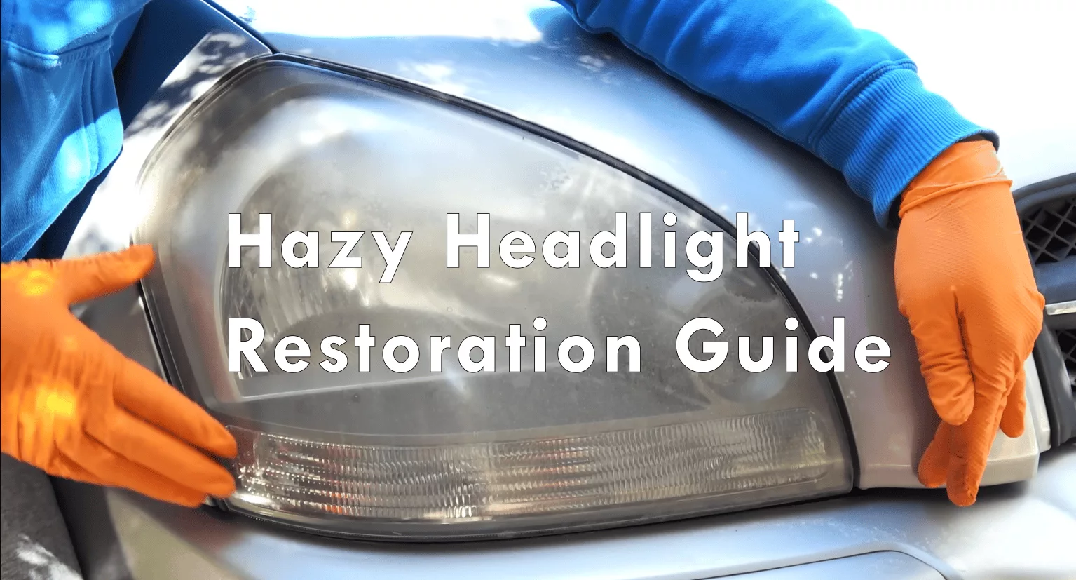 Hazy headlight restoration