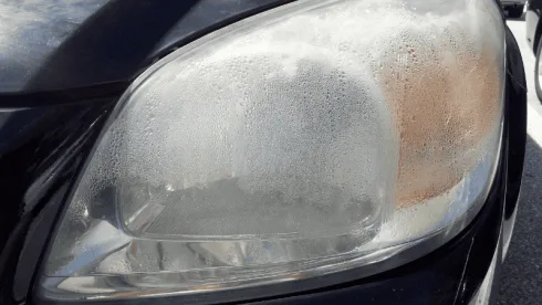 Lens and Housing Degradation of LED Headlights